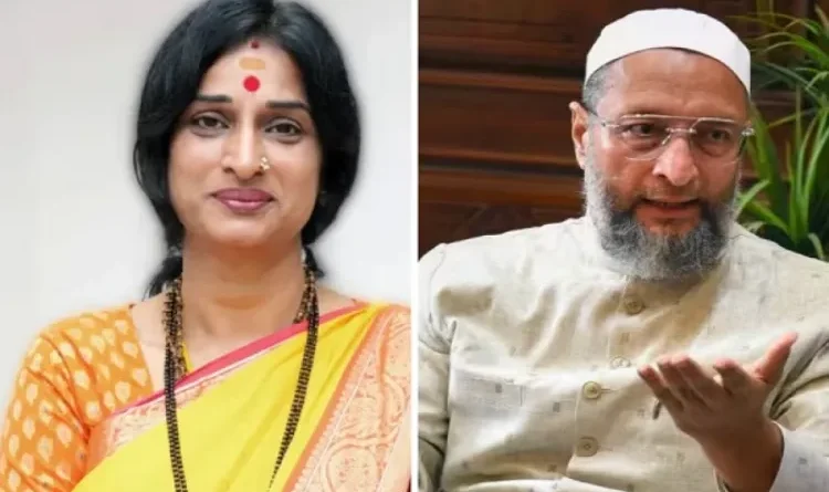 Loksabha Election 2024: Owaisi is not a halwa, BJP candidate from Hyderabad Madhavi Lata should 'gulp' him.