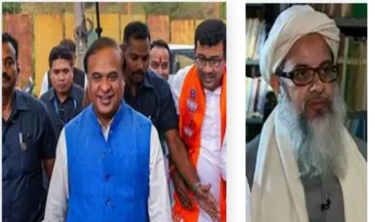 Mahmood Madani's strong resistance to Assam CM's statement of 'creating Mullahs' and stopping 'business of four marriages', complains to Election Commission