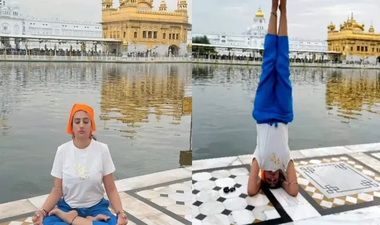 Radical Muslims are being targeted for preventing Archana Makwana from doing yoga in the Golden Temple