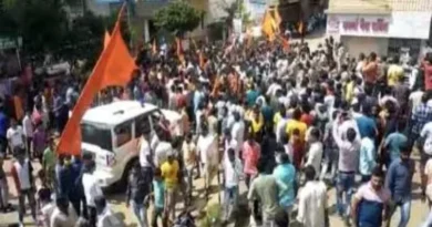 Uproar over the killing of Muslims in Chhattisgarh, Hindu organizations take to the streets demanding the release of the accused