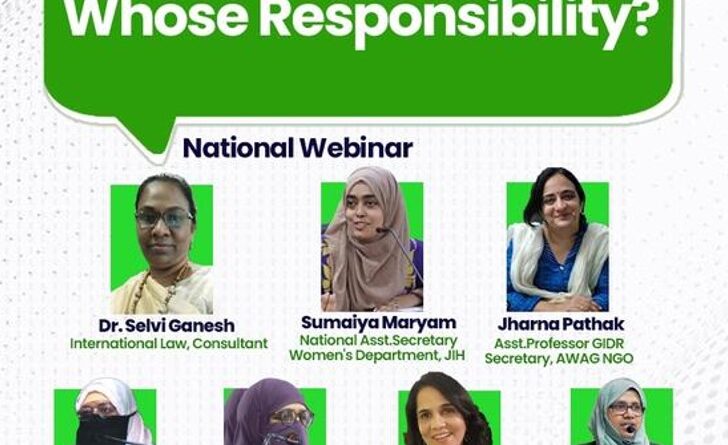 Collective Responsibility for Justice: Webinar of Jamaat-e-Islami Hind