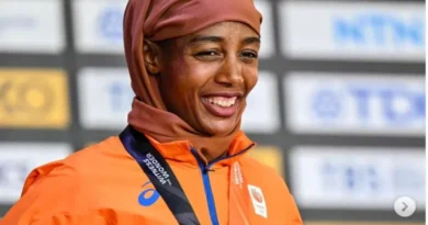 Sifan Hassan, the Muslim woman who won the women's marathon race at the Paris Olympics, is a nurse