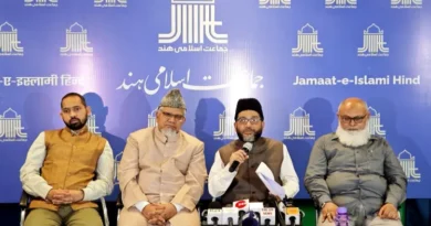 Jamaat protests against the demolition of mosques and graveyards in Somnath, expresses concern over the serious situation in the Middle East