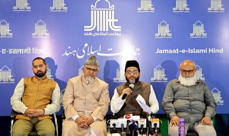 Jamaat protests against the demolition of mosques and graveyards in Somnath, expresses concern over the serious situation in the Middle East