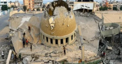 One year of Gaza war Israel demolished 814 mosques and 3 churches