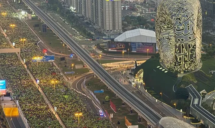 Dubai Run 2024: Sheikh Zayed Road becomes a huge running track, thousands of fitness enthusiasts participate