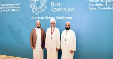 Syedna Mufaddal Saifuddin's representative appealed for environmental protection at COP29