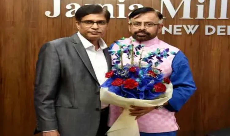 Jamia Millia Islamia gets full-time Registrar, Prof. Mohammad Mehtab Alam Rizvi took charge