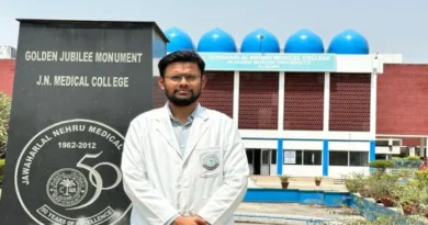 New example in surgery: Dr. Faiz Yusufi increased the prestige of AMU by passing the MRCS examination