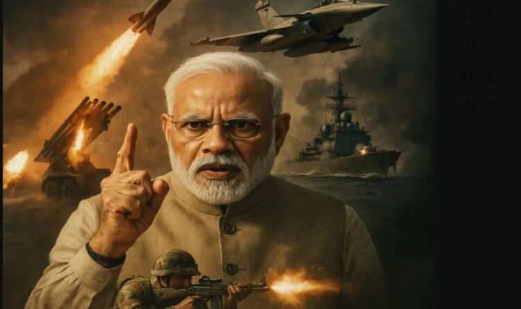 India tried to show strength, but its weakness was exposed