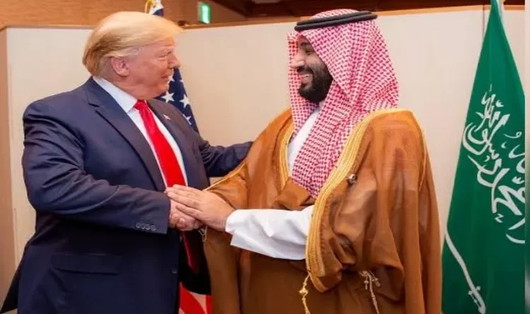Historic economic agreement between Saudi Crown Prince and Trump