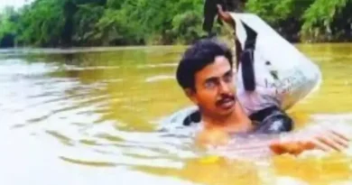 Swimming one kilometre every day to reach school: Abdul Malik's example has become an inspiration