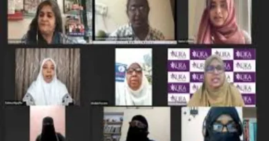 jamaat-e-islaamee ka vebinaar: bhaarateey samaaj mein muslim mahilaon ke yogadaan par sammelan 95 / 5,000 Jamaat-e-Islami webinar: Conference on the contribution of Muslim women in Indian society