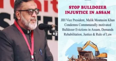 Ban on demolition and eviction in Assam: Big statement by Jamaat vice president Malik Motasim