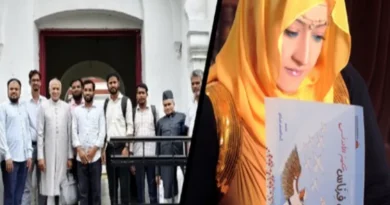 Discussion on Sanaa Shalan's PhD thesis on children's literature at Aligarh Muslim University