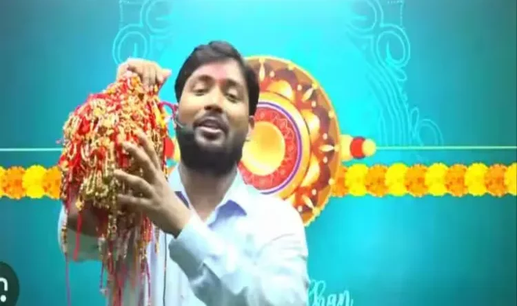 Both hands were covered with 15,000 Rakhis, Khan Sir said – 'My hands have become numb'