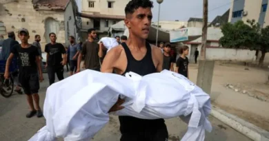 गाज़ा सिटी पर रातभर Israel bombed Gaza City overnight; Hamas leader leaves for Cairo to seek ceasefire