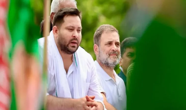 Politics heats up in Bihar before elections, BJP is worried about Rahul-Tejaswi's 'Vote Rights Yatra'