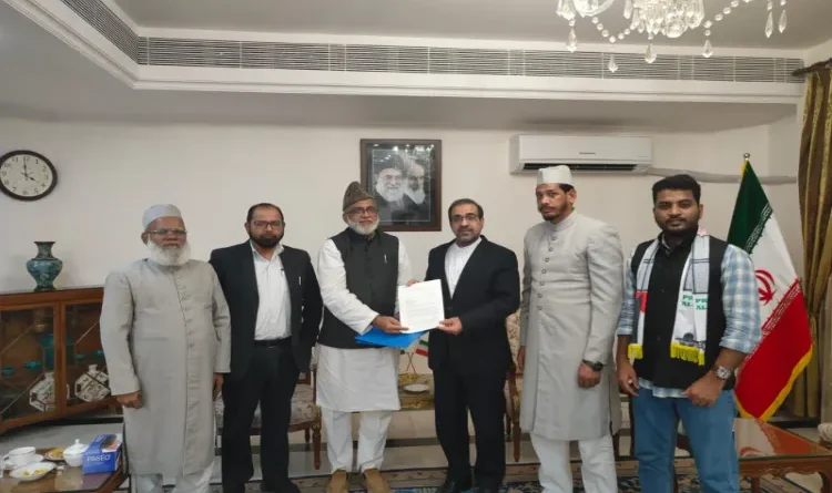 Jamaat-e-Islami Hind visits Iranian Embassy, discusses support for Palestine