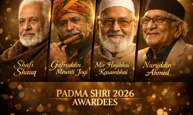Padma Awards 2026: Five Muslim personalities, countless questions, and unparalleled contributions.