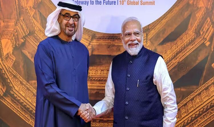 The President of the UAE will visit India on January 19, at the invitation of Prime Minister Modi.