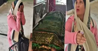 Despite the dome of the Deoria shrine being damaged, Rani Tiwari fulfilled her 12-year-old vow.