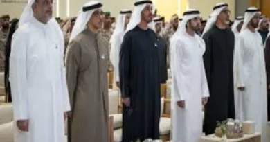 The UAE President and the sheikhs participated in the fourth anniversary of 'Solidarity Day'.
