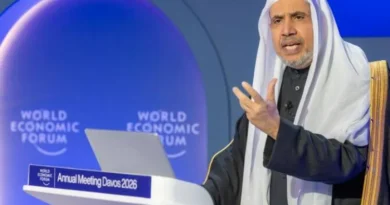 Muslim World League Secretary-General Al-Issa supports New York Declaration, appeals for 'unwavering justice'.