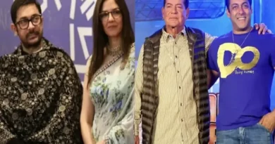 Aamir Khan visits Salim Khan at Lilavati Hospital, accompanied by Gauri Spratt