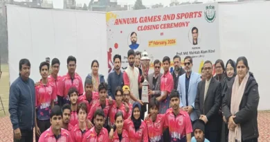 Jamia Senior Secondary School's Annual Sports Day 2026: Spreading a message of harmony through sports.