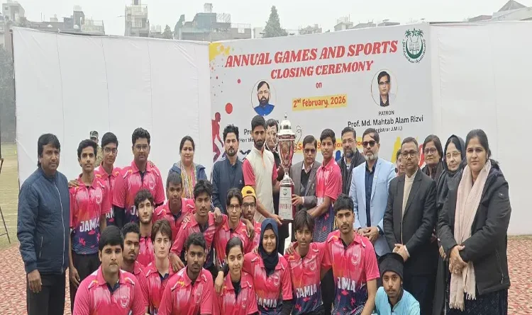 Jamia Senior Secondary School's Annual Sports Day 2026: Spreading a message of harmony through sports.