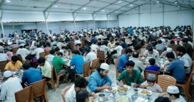 Roza-Iftar procession in Calicut: Hundreds of people gathered at Jamia Markaz campus