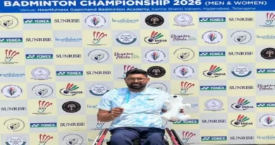 Jamia's Munna Khalid Wins Silver Medal in National Para-Badminton