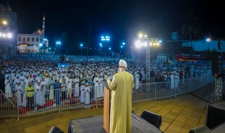 An Ocean of Faith Swells in Malappuram, Kerala: 100,000 Pilgrims Pray for World Peace on the Night of 'Ma'din'