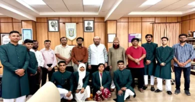 MANUU Students Deliver Stellar Performance at National Youth Festival; Secure Third Place in Mime