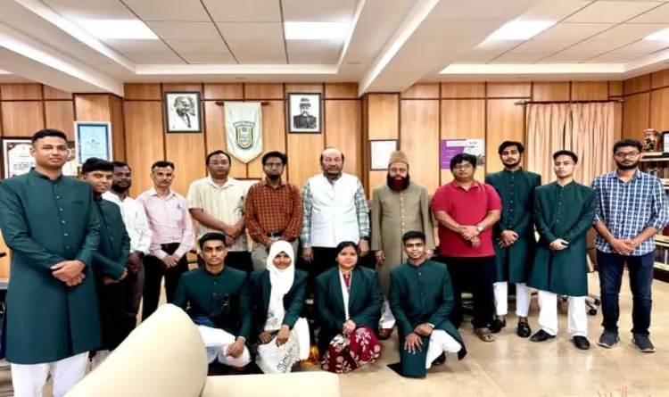 MANUU Students Deliver Stellar Performance at National Youth Festival; Secure Third Place in Mime