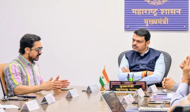 Major Initiative on Water Crisis: Aamir Khan and Fadnavis Hold Key Meeting