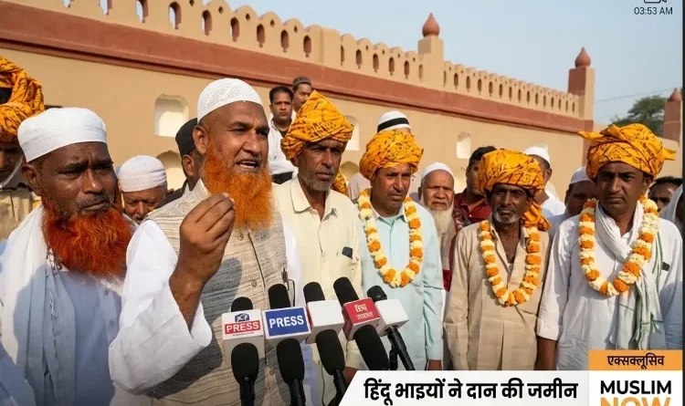 A Beacon of Communal Harmony: In Sikar, Hindu Brothers Donate Their Priceless Land for an Eidgah