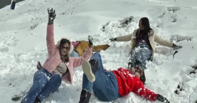 A White Blanket of Snow Blankets Gul Danda in Bhaderwah: A Flood of Tourists Arrives