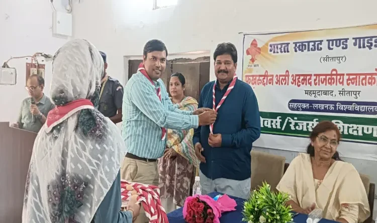 Rovers-Rangers Camp Concludes at Mahmudabad College