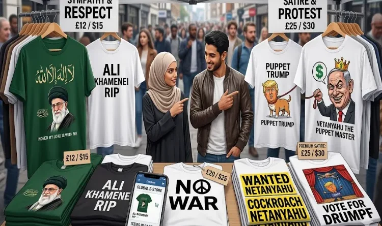 The missiles will keep flying, but the real battle is being waged online—on the 'T-shirt front.'