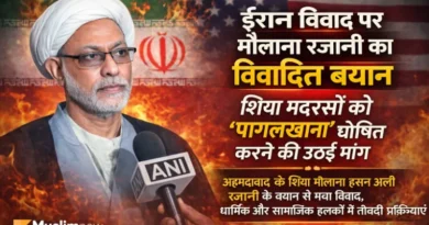 Gujarat's Maulana Rajani's Controversial Statement: Declare Shia Madrasas as Lunatic Asylums