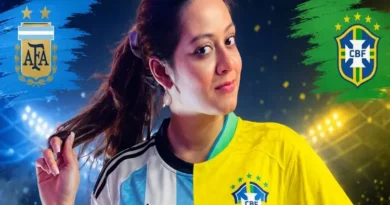 FIFA World Cup 2026: Bangladeshi actress Fardin Dighi wears Argentina-Brazil mixed jersey, social media goes wild