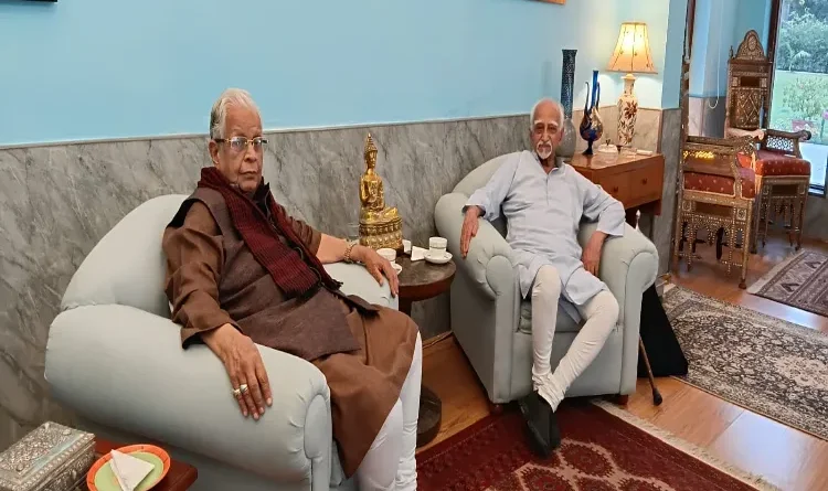 Dr. Ammar Rizvi Holds Important Meetings with Hamid Ansari and the Kidwai Family During Delhi Visit