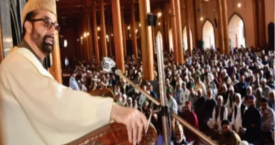 Mirwaiz Angered Over Prevention of Eid Prayers in Kashmir