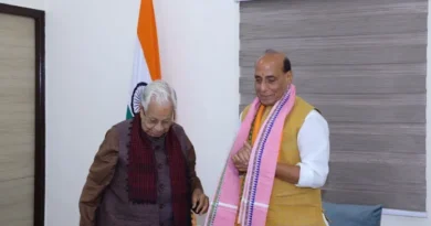 Dr. Ammar Meets Rajnath; Raises Major Issues Concerning Sitapur