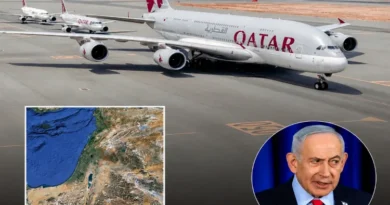 Israel is missing from Qatar Airways' flight map—why?