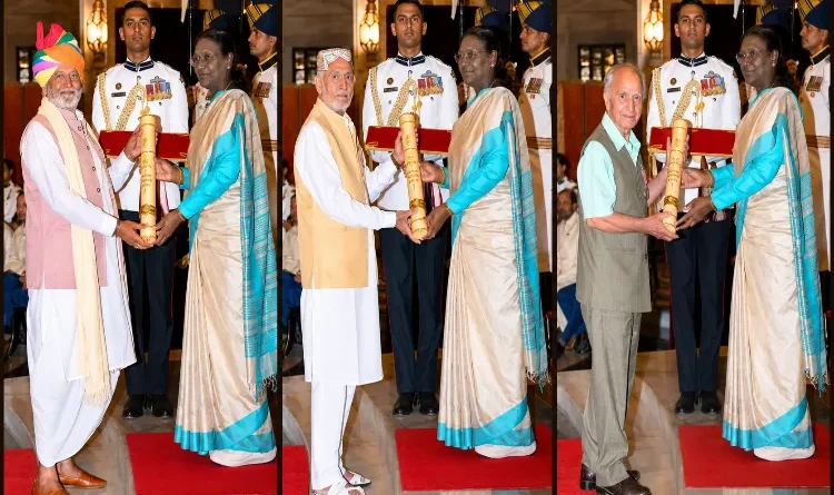 Padma Shri 2026: President Honors Three Muslim Luminaries; Nation Acknowledges Their Artistic Prowess.