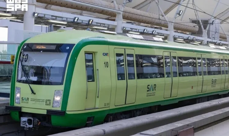 High-tech metro service launched for Hajj pilgrims.
