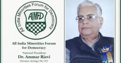 Ministry of External Affairs active in the case of Indian national Imamuddin, detained in Saudi Arabia; Dr. Ammar Rizvi's initiative bears fruit.